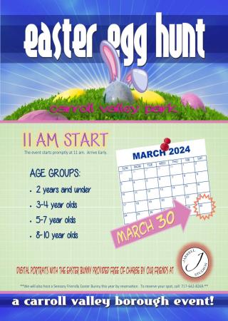2024 Carroll Valley Easter Egg Hunt
